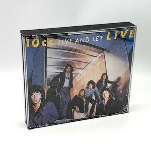 10CC / Live and Let Live 2枚組CD【国内盤】【良品】 #495