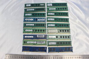 J7136★★同梱不可★★PC デスクトップ メモリ DDR3 2GB 18枚 まとめ 動作確認済み