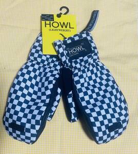 【在庫処分・即決】新品・未使用 HOWL FLYWEIGHT CHECKERED Lサイズ 防水通気性OKデザイン抜群 ハウルミトン チェック柄42%OFF激安