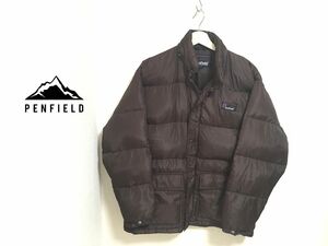 PenField ダウンジャケット メンズ ダウン フェザー Lサイズ 茶色 ペンフィールド アウター ①