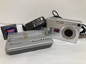 ジャンク扱い！！　CASIO カシオ EXILIM EX-Z50 コンパクトデジタルカメラ デジカメ 充電器付き 現状品