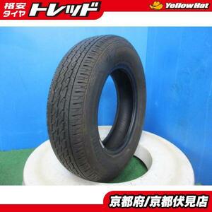 1本 2022年製 中古 夏 サマータイヤ ブリヂストン K370 145/80R12 80/78N LT 軽バン 軽トラなどに