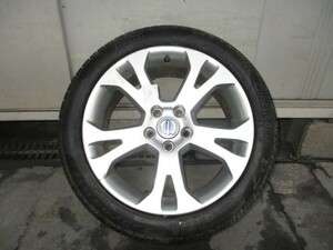 ボルボ V70/S60など タイヤホイール 1本 ピレリ Cinturato P7 225/45R17 7.5J×17 PCD108 +49 5穴 (3) ＊個人宅配送不可＊