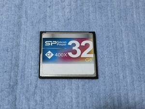 Silicon Power CFカード コンパクトフラッシュ 32GB 400X 動作品