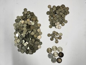 【1円～】◆100円銀貨 468枚/1000円銀貨 8枚　重量約2387g　額面合計54800円◆