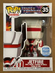 Funko Pop! Retro Toys Transformers Jetfire Funko Shop Exclusive w/.5mm Protector 海外 即決