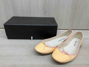 repetto パンプス cuir veritable ベージュ系 現状品