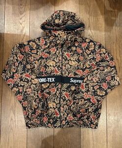 美品 Supreme GORE-TEX Court Jacket シュプリーム ゴアテックス ジャケット L コートジャケット Flower Print 花柄 1円スタート