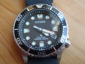 ■超美品 2024年6月購入 シチズン EO2020-08E citizen　プロマスター MARINE ダイバー200m ボーイズサイズ