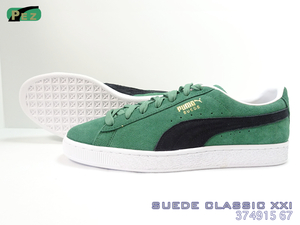 ■PUMA■ スウェード クラシック XXI (27.5cm) ■GRN/BLK■374915 67