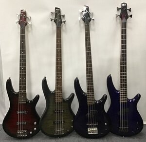 管理番号=c2866363【中古】Ibanez BASS 4本SET JUNK アイバニーズ エレキベース ジャンク 日本製 現状渡し