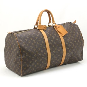 $$ LOUIS VUITTON ルイヴィトン モノグラム キーポル55 ボストンバッグ キー欠品 M41424 傷や汚れあり