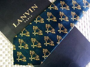 ♪2545S♪新品【花 植物 装飾 柄】ランバン【LANVIN】ネクタイ