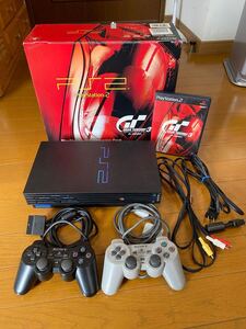 プレイステーション2 PlayStation2 GT3 Racing Pack グランツーリスモ3 SCPH-35000 コントローラー2個付 ジャンク品 SONY ソニー プレステ2