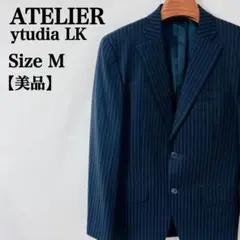 【美品】ATELIER ytudia  フォーマルジャケット　ストライプ柄