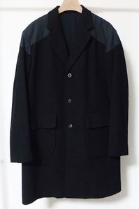 18AW Nigel Cabourn ナイジェルケーボン LG MILITARY COAT ツイード ミリタリー コート 46 マロリー