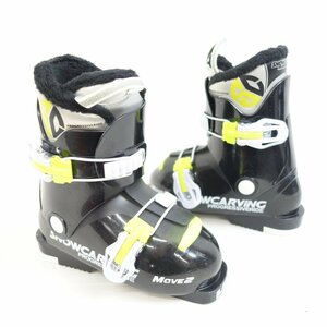 中古 子ども用 2021年頃 SNOW CARVING MOVE2 ジュニア19cm/ソール長235mm スキーブーツ スノーカービング ムーブツー