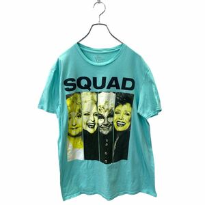 THE GOLDEN GIRLS 半袖 プリント Tシャツ Lサイズ ザゴールデンガールズ グリーン系 古着卸 アメリカ仕入 t2409-3630