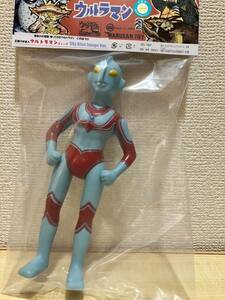 マルサン 帰ってきたウルトラマン ソフビ marusan bullmark ウルトラマンジャック ultraman ベアモデル ブルマァク 黄目 水色 レトロカラー