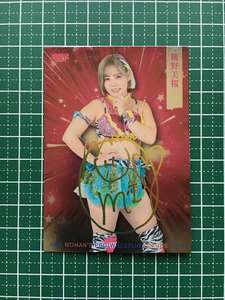 ★BBM 2024 女子プロレスカード #135 桃野美桜［Marvelous］レギュラーカード「現役選手」金箔サイン キラパラレル版★