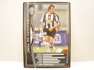 WCCF 英語版 海外限定排出版 2004-2005 アレッサンドロ・デル・ピエロ Alessandro Del Piero 1974 Italy　Juventus FC 04-05 Panini