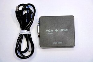 2点入荷 サンワサプライ　VGA信号HDMI変換コンバーター VGA-CVHD2 / USBケーブル付き　55431Y