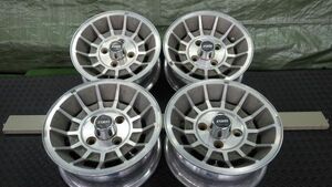 エンケイ バハ ENKEI 13×5.5J PCD114.3 4H ＋10 4本SET 当時物 旧車