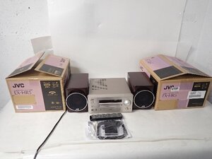 JVC コンパクトコンポーネントシステム CA-EXHR5 /SP-EXHR5 ペア 2016年製 リモコン元箱付き 美品 ★ 704C3-2