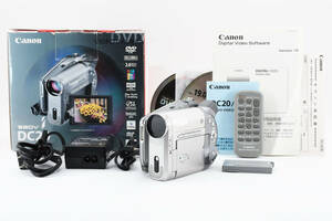 【付属品多数★】動作良好品！キャノン CANON DM-DC20 ビデオカメラ #M10538