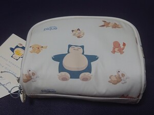 GELATO PIQUE×ポケモン柄ポーチM(B柄)【新品】ジェラートピケ タグ付き カビゴン