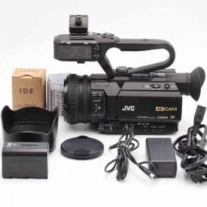 【極上品】 JVC GY-HM250 4Kメモリーカードカメラレコーダー #3269