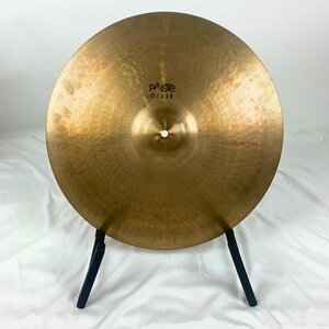 [R1003] 中古現状品 Paiste (パイステ) DIXIE MEDIUM THIN 18インチ 1260g ライド クラッシュ シンバル 70年代？