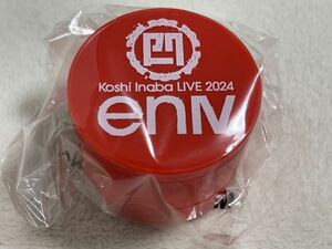 Koshi Inaba LIVE 2024 enⅣ ガチャガチャ スタンプ 赤 新品未開封品 稲葉浩志 B