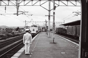 飾って楽しむ鉄道写真（昭和の駅in九州：長崎本線 肥前鹿島） NO.56420022