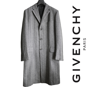 正規品 最高級 ジバンシー GIVENCHY ウールメルトン チェスターコート ジャケット ライダースブルゾン ジバンシィ