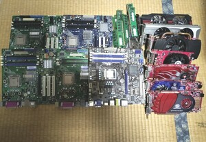 pcジャンクパーツセット マザーボード CPU　メモリー