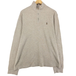 古着 ラルフローレン Ralph Lauren POLO RALPH LAUREN ハーフジップスウェットシャツ トレーナー メンズL /eaa431455 ss2501_30