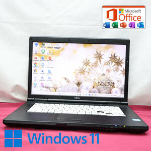 ★中古PC 高性能3世代i5！500GB★A572/E Core i5-3320M Win11 MS Office 中古品 ノートPC★P71607