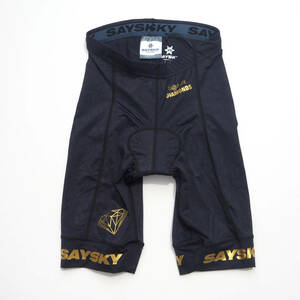 SAYSKY セイスカイ GOLD TRI PANT：Black Gold（トライアスロンパンツ）：XSサイズ