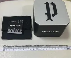 POLICE ブレスレット シルバーアクセ