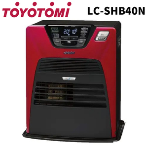 トヨトミ LC-SHB40N 石油ファンヒーター ブラックLC-SHB40N 3秒温風 スグにあったか トヨトミのファンヒーター