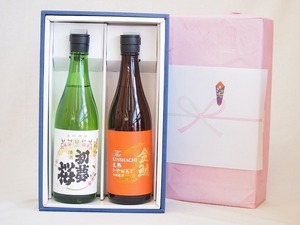 冬の贈り物お歳暮 年に一度の醸造日本酒贈り物ボックス2本セット(金鯱 完熟ひやおろし本醸造 金鯱 初夢桜 純米) 720ml×2本