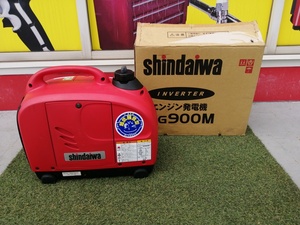 ジャンク Shindaiwa 新ダイワ 900VA インバータ 発電機 iEG900M