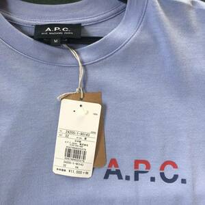 A.P.C..アーペーセー　メンズTシャツ 半袖Mサイズ　新品未使用