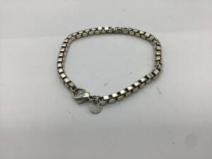 9429■TIFFANY&Co. ティファニー シルバー ベネチアン リンク ブレスレット 総重量約15.6g AG925刻印 ブレスレット