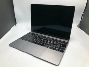 【ハード王】1円～/ノート/Apple MacBook A1534 EMC2746/CPU無/メモリ無/ストレージ無/マザボ無・内部断線有/579-G23