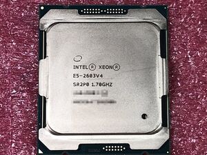 #1251 Intel Xeon E5-2603 v4 SR2P0 (1.70GHz/ 15MB/ LGA2011-3) 保証付 #01