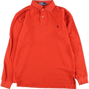 古着 ラルフローレン Ralph Lauren POLO by Ralph Lauren 長袖 ポロシャツ レディースXL /eaa328651 【SS2406】