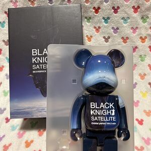 BE@RBRICK BLACK KNIGHT SATELLITE 400% 未使用　ベアブリック ブラックナイト