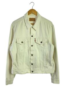 Levi’s◆80s 70506 ボタン裏777 デニムジャケット White/サイズ不明/ダメージ有